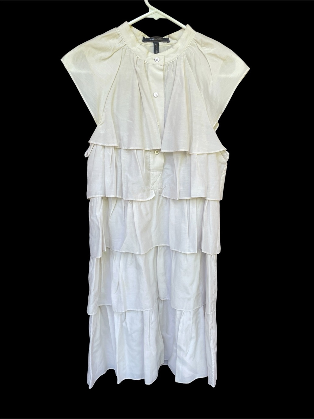 BCBG Max Axria Tiered Ruffle Dress